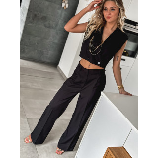 Blazer manches courtes Dalya - Noir