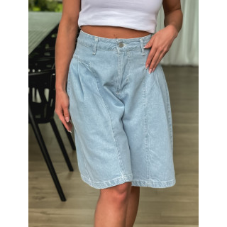 Bermuda en jeans Taïs - Bleu clair