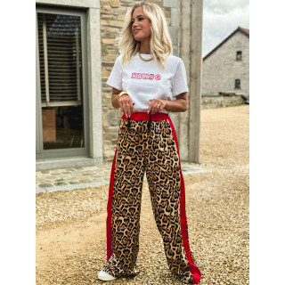 T-shirt "Muse" - Blanc/Rouge