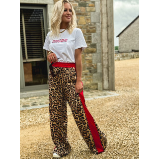 T-shirt "Muse" - Blanc/Rouge