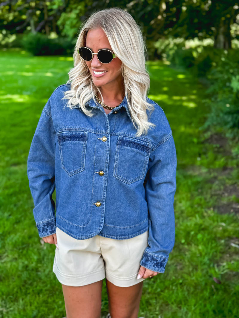 Veste Courte En Jeans Kanabeach Suzanne - Taille 36 - Neuve Avec étiquette - Valeur 99€