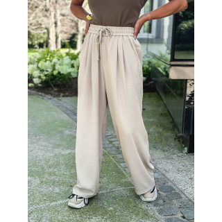 Pantalon fluide Emy - Beige