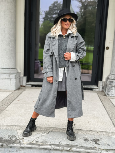 Manteau Sonella - Gris foncé