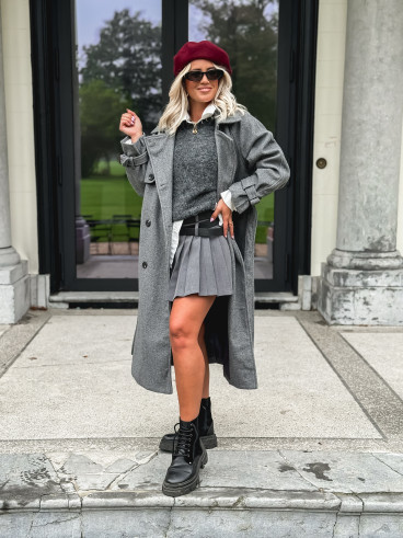 Manteau Sonella - Gris foncé