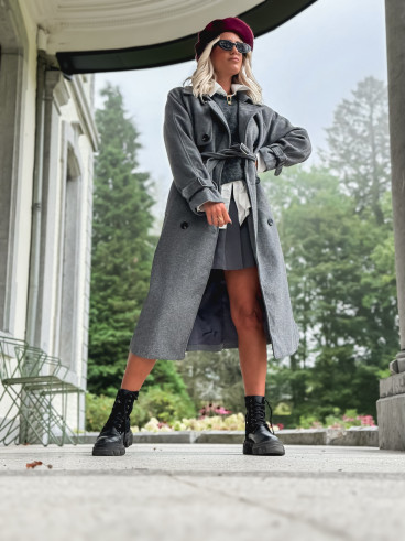 Manteau Sonella - Gris foncé