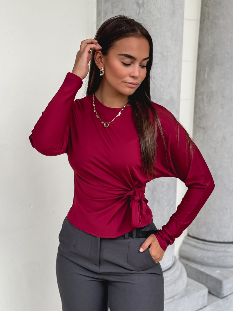 Blouse Hindia - Bordeaux