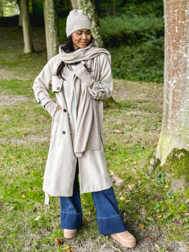 Manteau Sonella - Beige