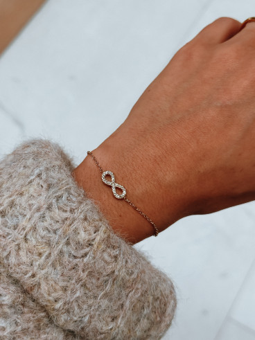 Bracelet Infinity - Doré