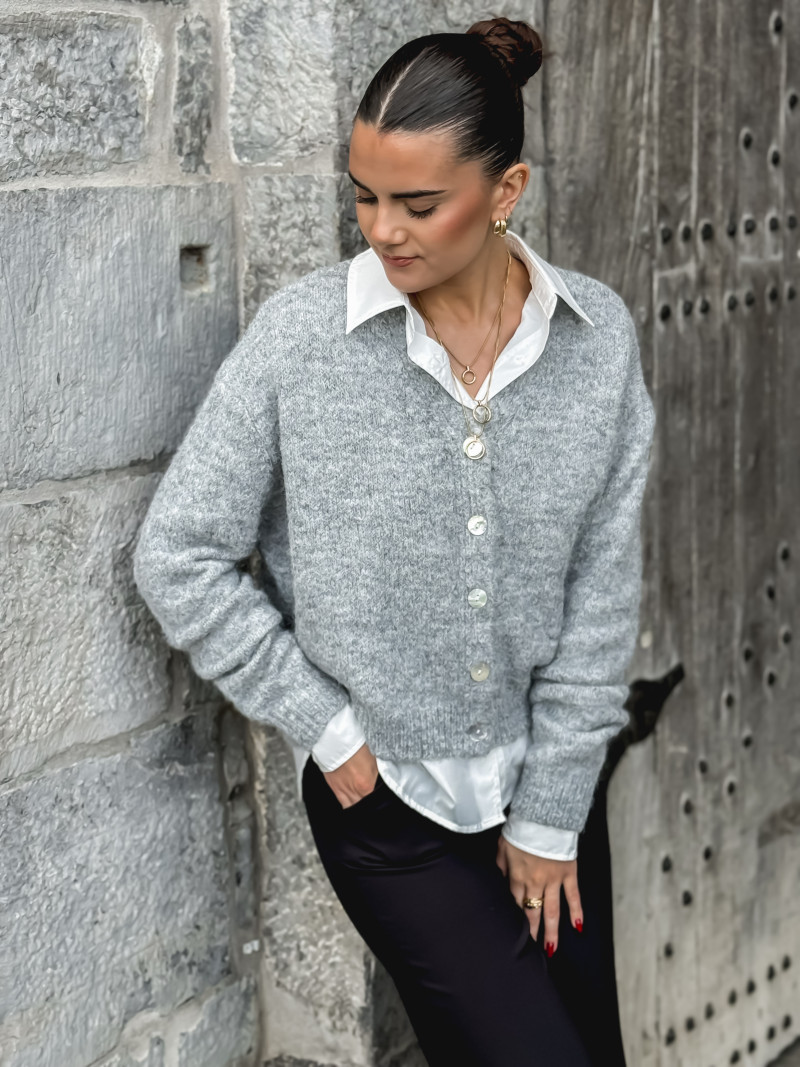 Gilet Lauréline - Gris