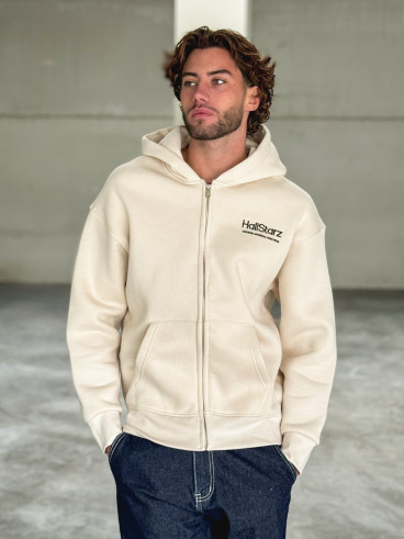 gilet à  capuche Sammy - Beige