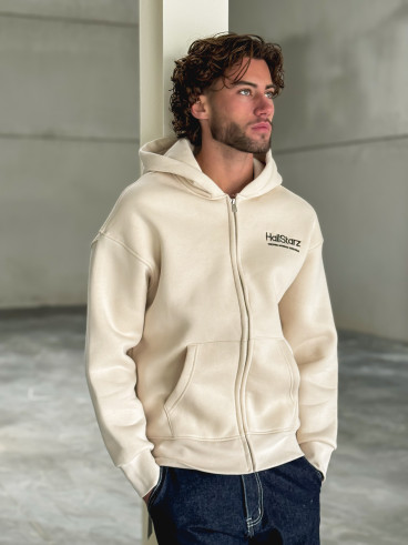 gilet à  capuche Sammy - Beige