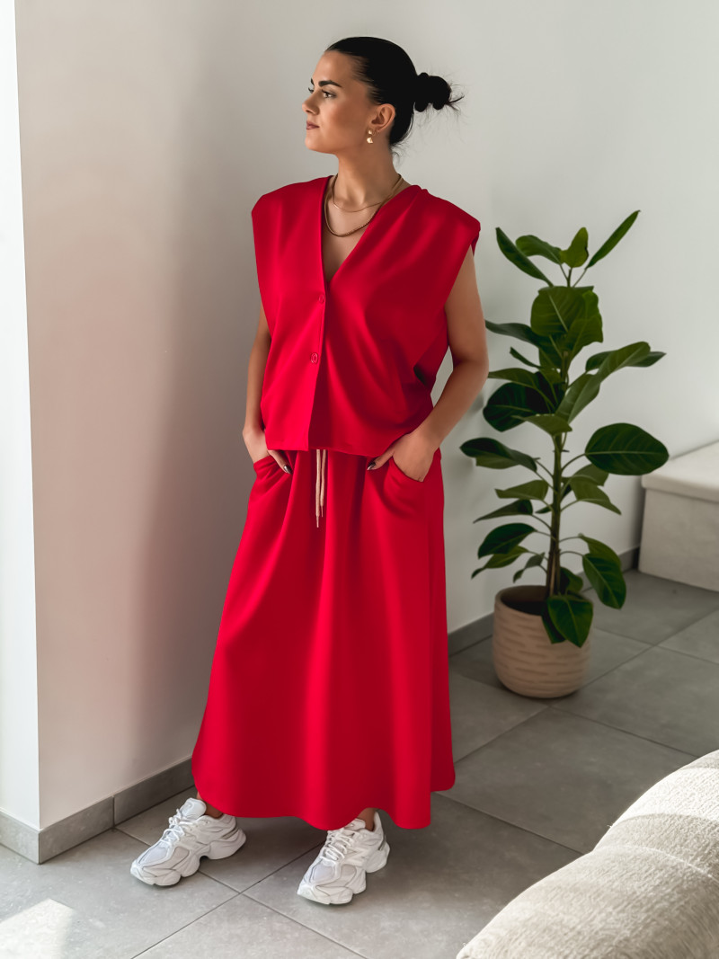 Gilet Martika - Rouge