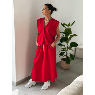 Gilet Martika - Rouge