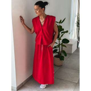 Gilet Martika - Rouge