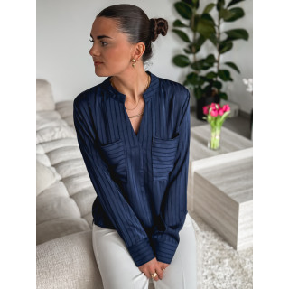 Blouse Lisana - Bleu marine