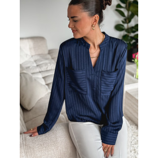 Blouse Lisana - Bleu marine