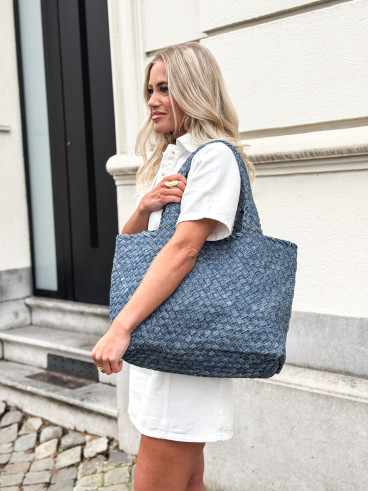 Sac en jeans Camilia - Bleu