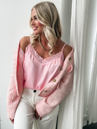 Veste Ester - Rose