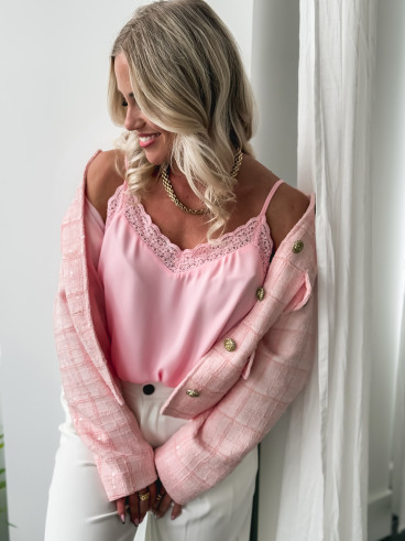 Veste Ester - Rose