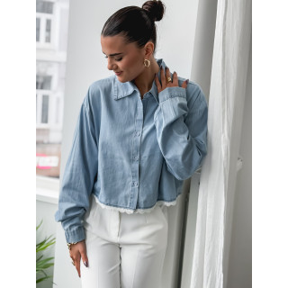 Chemise en jeans Cierra - Bleu clair