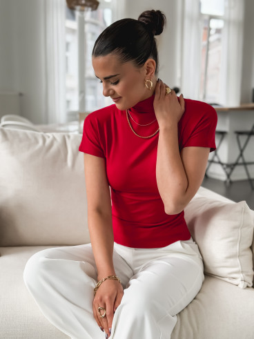 Blouse Talyna - Rouge