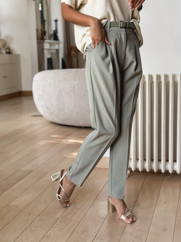 Pantalon Giuliana - Kaki