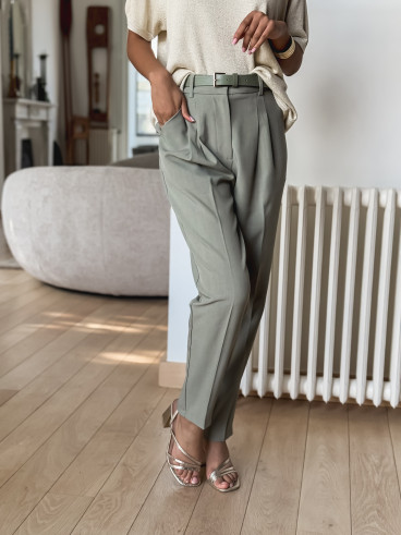 Pantalon Giuliana - Kaki