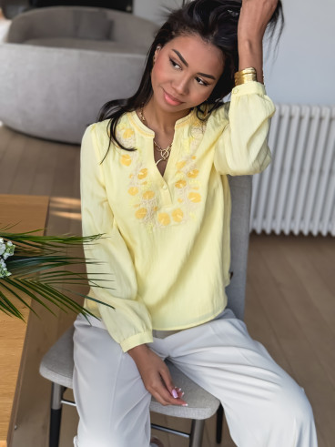 Blouse Maëva - Jaune