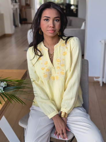 Blouse Maëva - Jaune