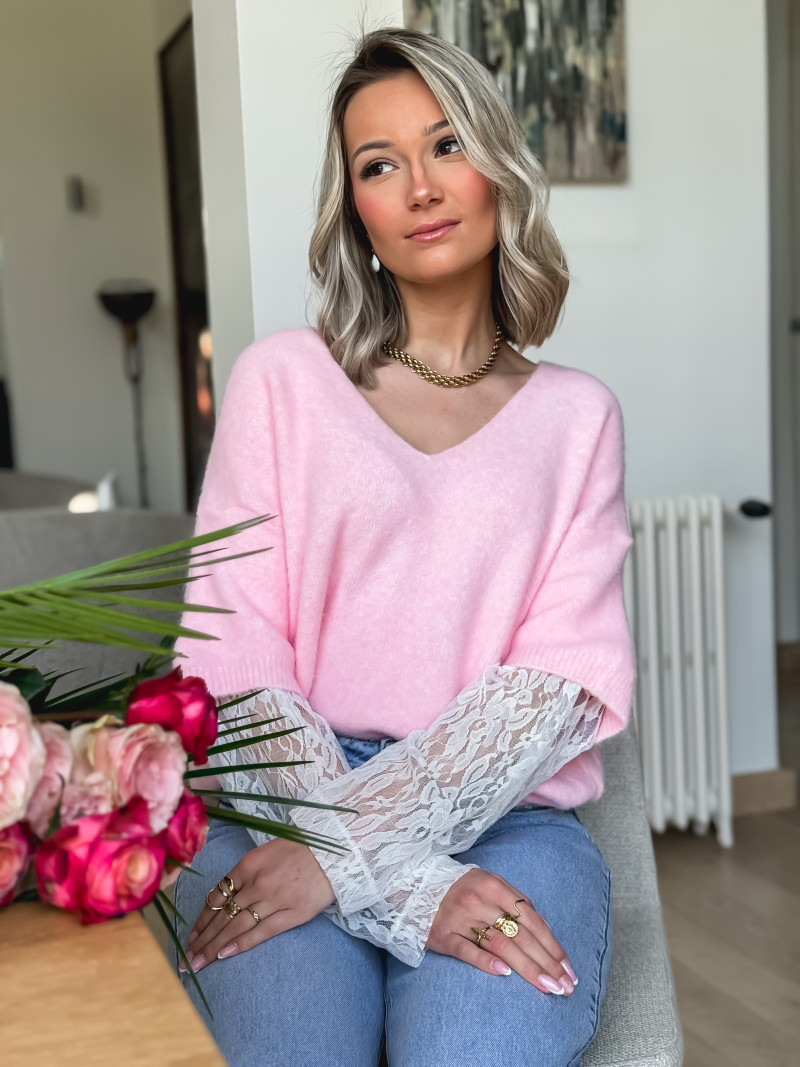 Pull Loana - Rose