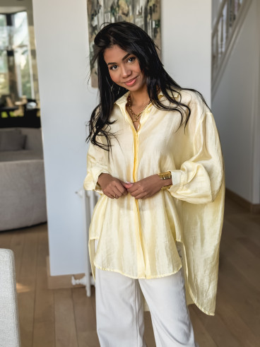 Chemise oversize Granada - Jaune