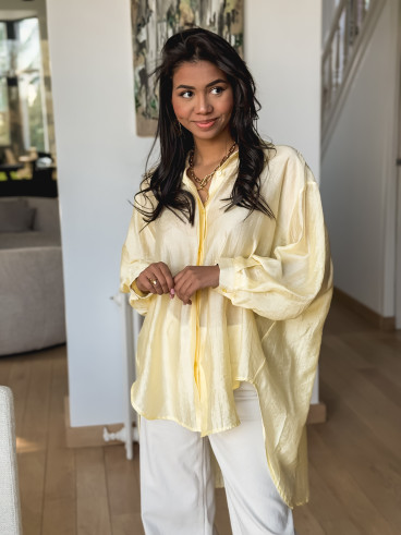 Chemise oversize Granada - Jaune