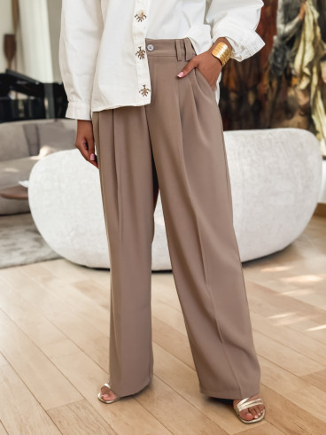 Pantalon Luccia - Taupe