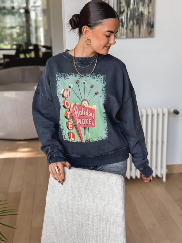 Pull Miruna - Gris foncé