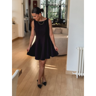 Robe courte Milenna - Noir