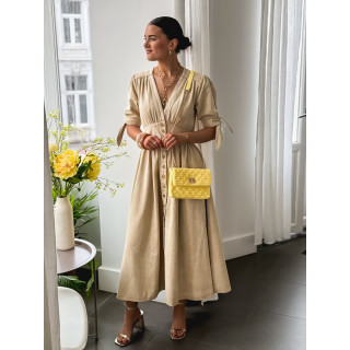 Robe longue Prague - Beige