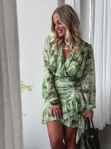 Robe courte Lorelei - Vert