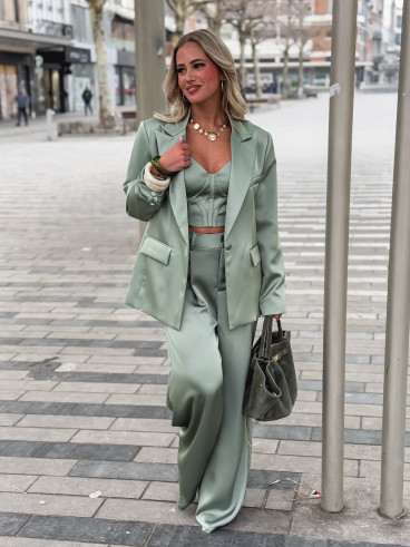 Blazer Ophélia - Vert sauge