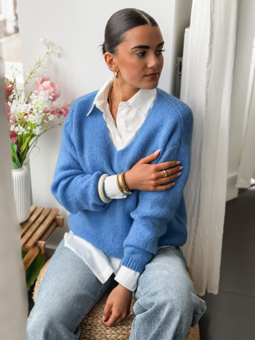 Pull Albi - Bleuet