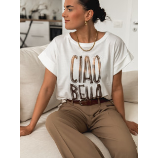 T-shirt Bella - Blanc