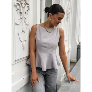 Blouse India - Gris