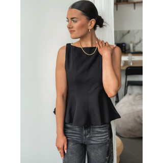 Blouse India - Noir