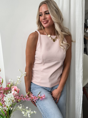 Blouse Nolla - Rose