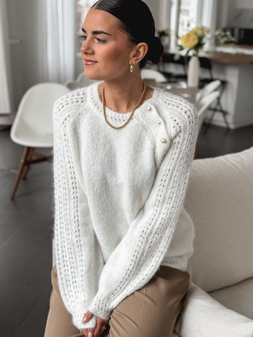 Pull Rosalie - Blanc