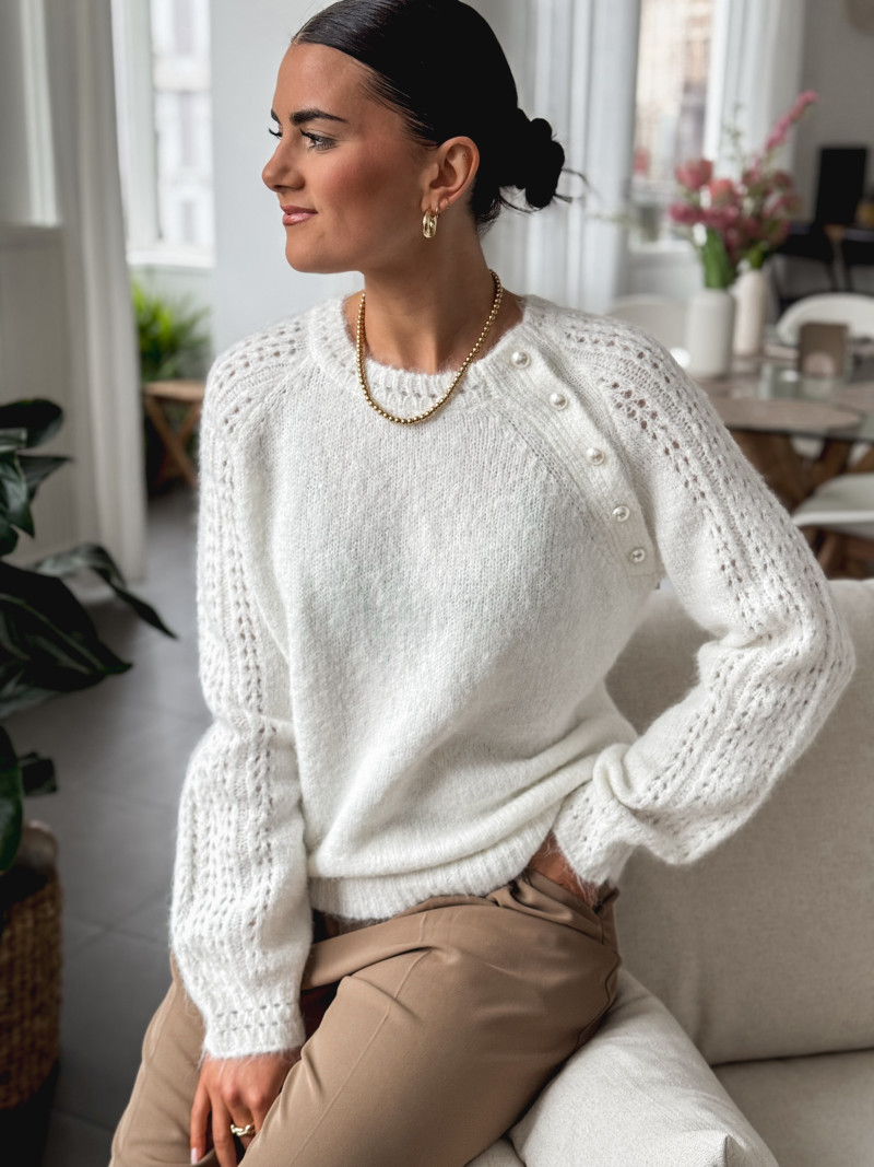 Pull Rosalie - Blanc