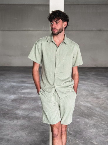 Chemise Simon - Vert sauge