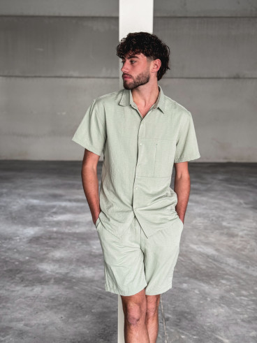 Chemise Simon - Vert sauge