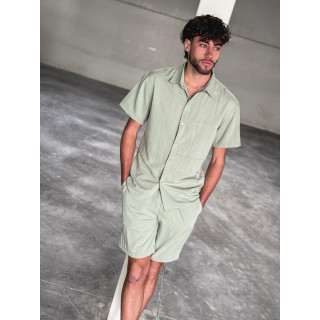 Chemise Simon - Vert sauge