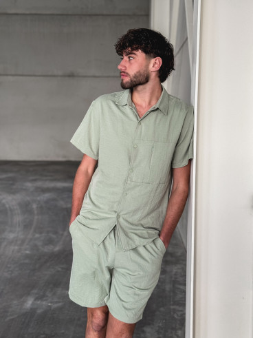 Chemise Simon - Vert sauge