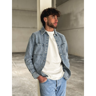 Chemise en jeans Yanick - Bleu clair